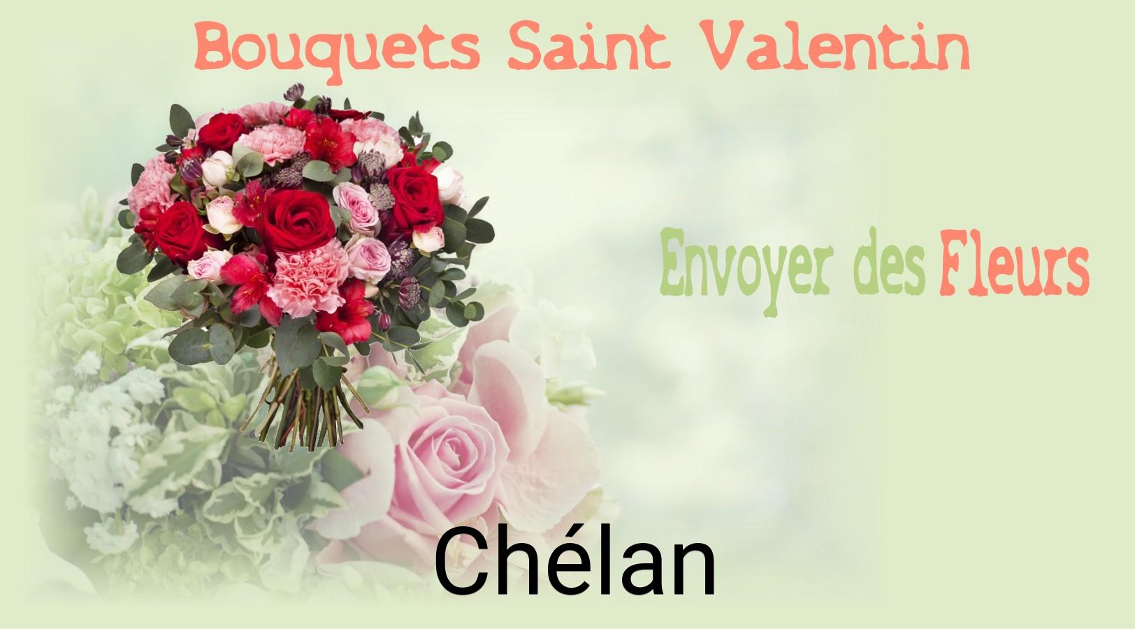 Roses de Saint-Valentin livrées à Chélan